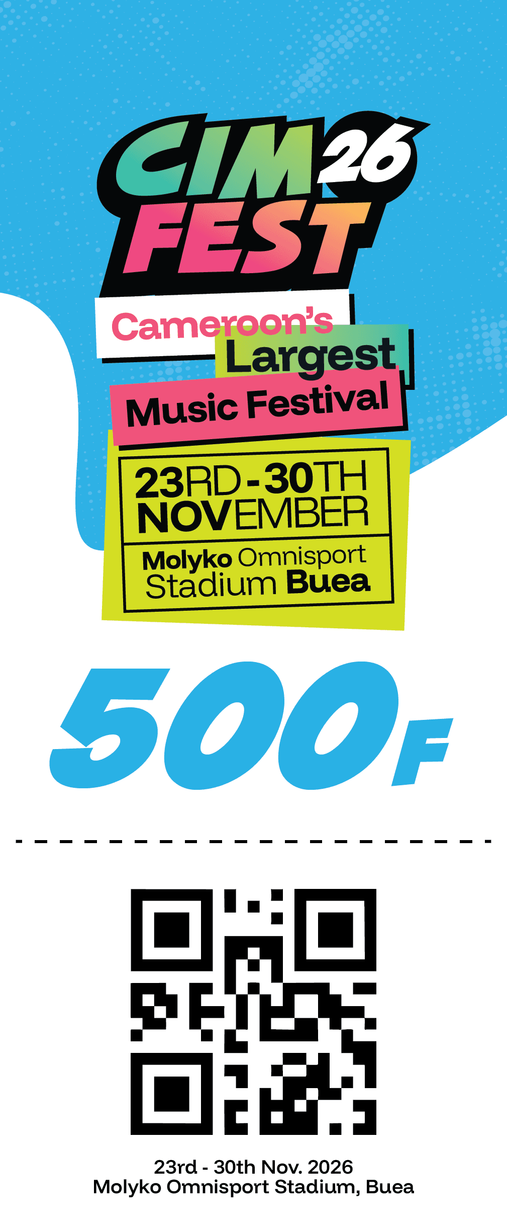 CIMFEST26 festival ticket