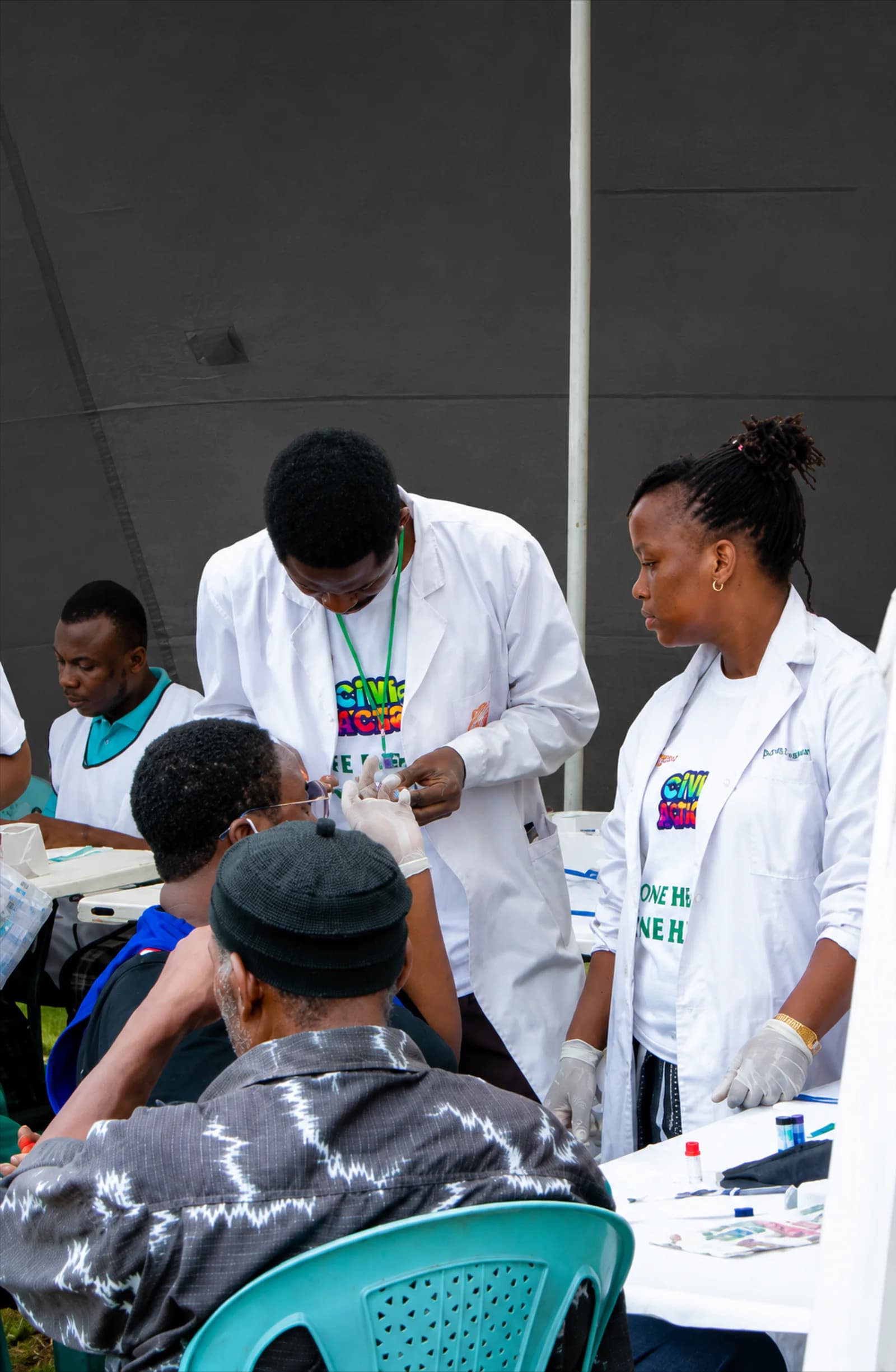 CIMFEST Cares outreach team supporting community members